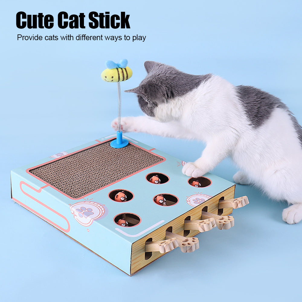 Ultimate 3-in-1 Cat Adventure: Hunt, Scratch, and Explore Game Box