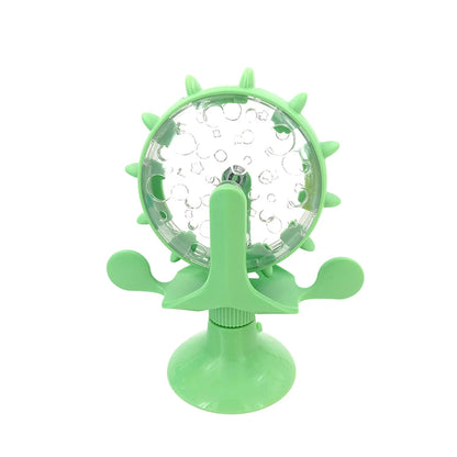 Interactive Wheel Treat Leaking Toy - Slow Feeder Ball for Cats & Small Dogs