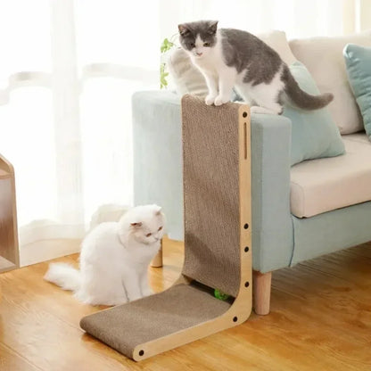 Rascador para gatos, juguetes para gatos, poste de madera resistente al desgaste y a los arañazos, muebles para gatos, juguetes de entrenamiento para garras, sofá