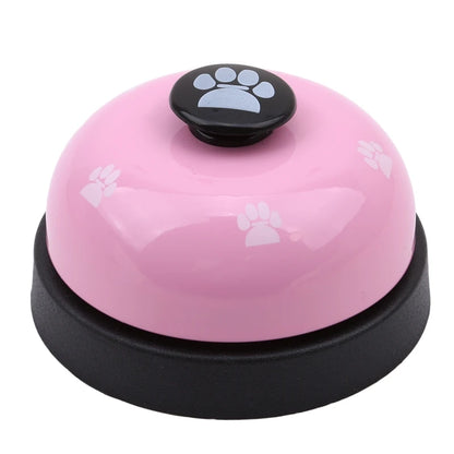 Dinner Bell for Pets: Interactive Footprint Training Toy for Cats & Small Dogs