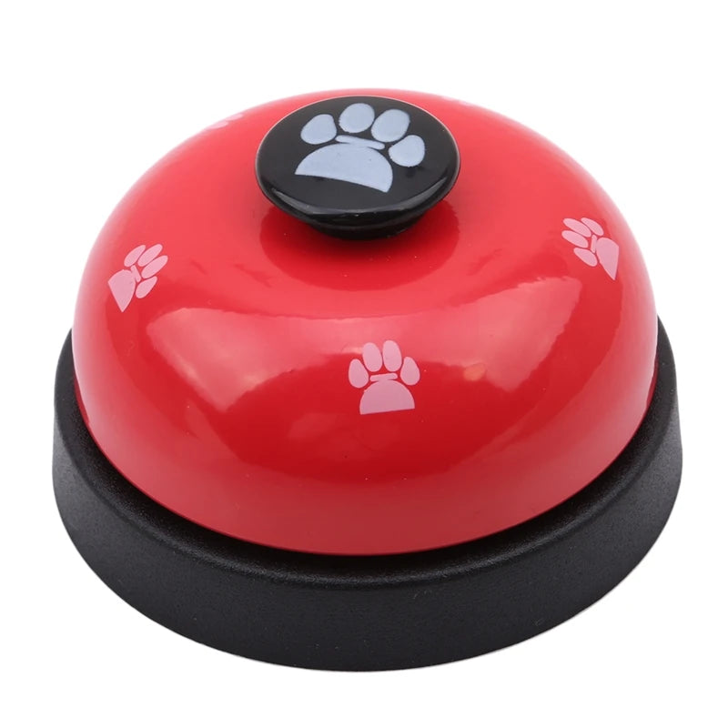 Dinner Bell for Pets: Interactive Footprint Training Toy for Cats & Small Dogs