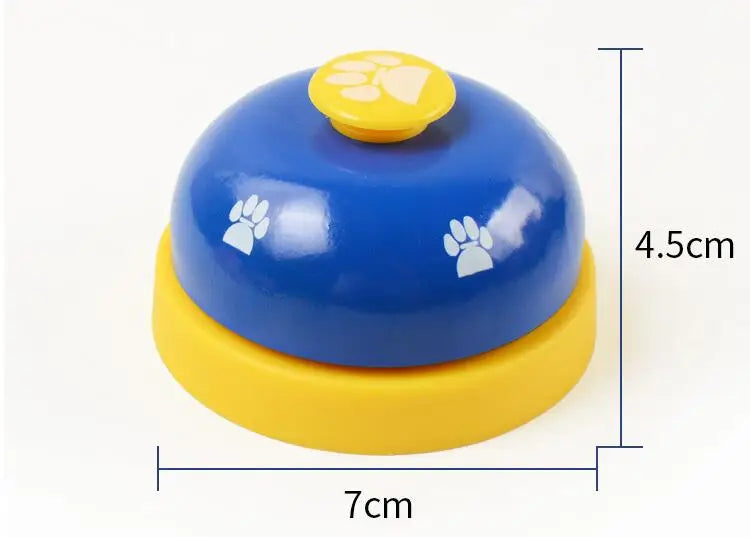 Dinner Bell for Pets: Interactive Footprint Training Toy for Cats & Small Dogs