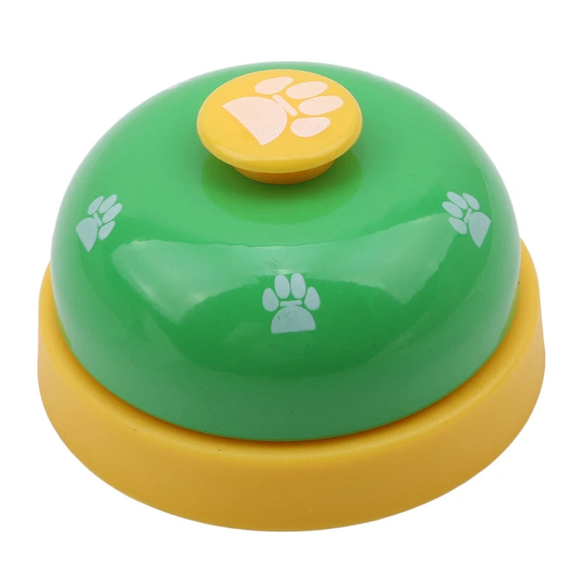 Dinner Bell for Pets: Interactive Footprint Training Toy for Cats & Small Dogs