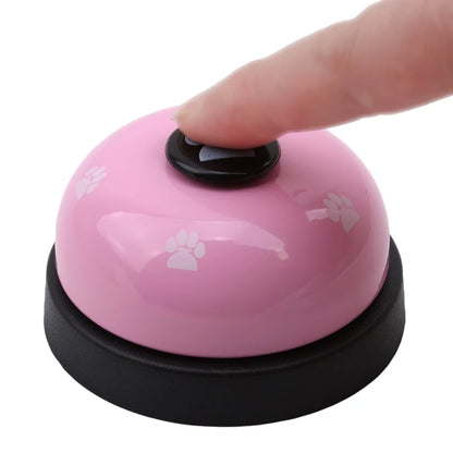 Dinner Bell for Pets: Interactive Footprint Training Toy for Cats & Small Dogs