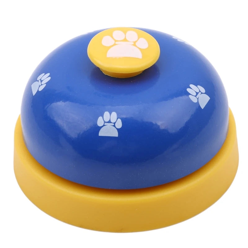 Dinner Bell for Pets: Interactive Footprint Training Toy for Cats & Small Dogs