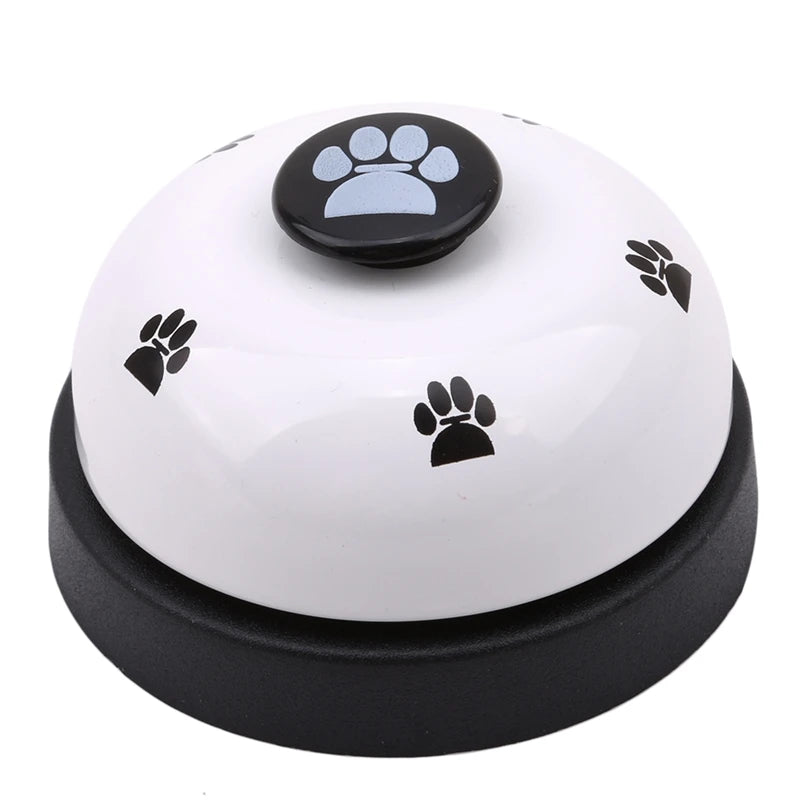 Dinner Bell for Pets: Interactive Footprint Training Toy for Cats & Small Dogs